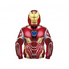 Kids Fashion Zip Up Hoodie Iron Man Suit