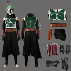 The Mandalorian Season 2 High Quality Boba Fett Cosplay Costumes