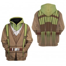 Star Wars Kit Fisto Jedi Hoodie Halloween Sweatshirts Star Wars Outfits