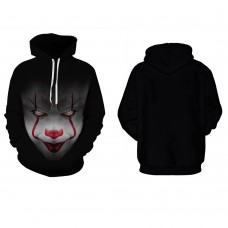 It Chapter 2 Hoodies Pennywise 3D Print Pattern Long Sleeve Suit