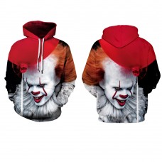 It Chapter Two Halloween Hoodies Pennywise Long Sleeve Suit
