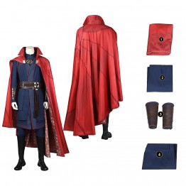 Doctor Strange in the Multiverse of Madness Cosplay Costume Stephen Strange Suit With Cloak
