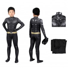 Kids Batman Costume The Dark Knight Cosplay Jumpsuit With Cloak