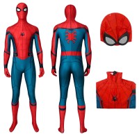 Spider Man Far From Home Cosplay Jumpsuit Spiderman Homecoming Costume  