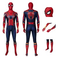 Spider-Man Far From Home Cospaly Jumpsuit Iron Spider Costume  