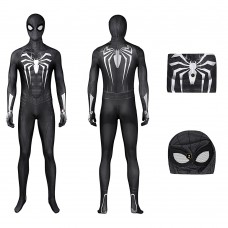 Spider Man Venom Black Cosplay Jumpsuit Miles Morales Suit