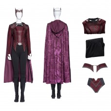Scarlet Witch Cosplay Costume Doctor Strange in the Multiverse of Madness Suit