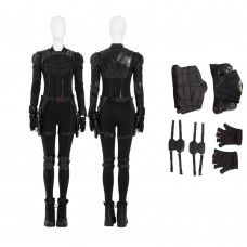 New Movie Black Widow Suit Yelena Belova Black Cosplay Costume