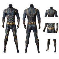 Arthur Curry Suit Aquaman Cosplay Jumpsuit  