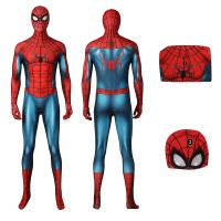Spider-Man 3 No Way Home Costume Peter Parker Classic Cosplay Jumpsuit  