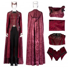 Doctor Strange in the Multiverse of Madness Wanda Cosplay Suit Scarlet Witch Costume Upgraded Version