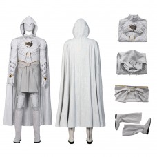 2022 Moon Knight Marc Spector Cosplay Suit Moon Knight Leather Costume With Cloak