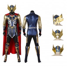 Improved Version 2022 New Thor Cosplay Suit Thor Love and Thunder Costume With Cape