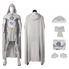 Moon Knight Marc Spector Hallowee Cosplay Costume Moon Knight Suit With Cloak