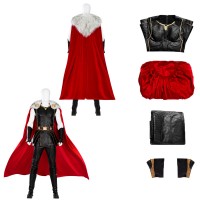 Thor Black Halloween Suit Movie Thor 4 Love and Thunder Cosplay Costume  