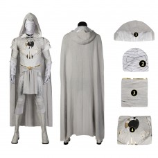 Moon Knight Marc Spector Halloween Costume Moon Knight Cosplay Suit With Cloak