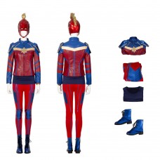 Ms. Marvel Kamala Khan Suit Halloween Cosplay Costume
