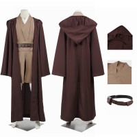 Star Wars Jedi Knight Mace Windu Uniform Cosplay Costume With Jacket Pants  