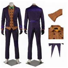Joker Cosplay Costumes Batman Arkham Knight Halloween Suit