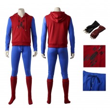 Peter Parker Halloween Costume Spider-Man Homecoming Cosplay Suit