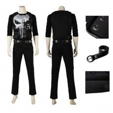 The Punisher Cosplay Costume The Punisher Season 1 Frank Castle Cotton Costume