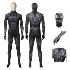 Eddie Brock Halloween Suit Venom Cosplay Costume Jumpsuit