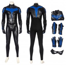Titans Season 1 Suit Nightwing Costume Dick Grayson Jumpsuit