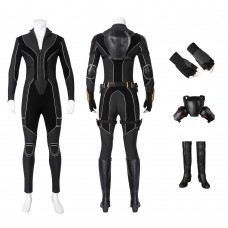 Scarlett Johansson Suit Black Widow Natasha Romanoff Jumpsuit Cosplay Costumes