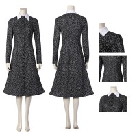 Wednesday Addams Cosplay Suit The Addams Family Dress  