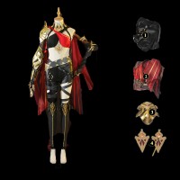 Game Genshin Impact Halloween Suit Dehya Cosplay Costume  