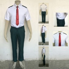 Summer School Suit Uniform Anime Polyester Cosplay Costume For Male