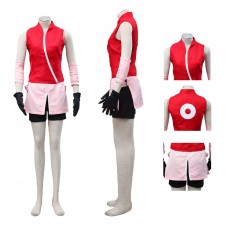 Naruto Halloween Suit Sakura Haruno Cosplay Costume
