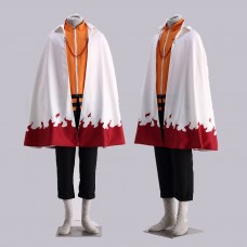 Naruto Uzumaki Cloak Naruto Cosplay Suit