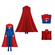 2023 The Flash Halloween Suit Flashpoint Supergirl Cosplay Jumpsuit