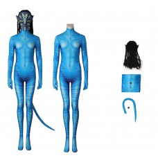 Avatar 2 The Way of Water Neytiri Cosplay Jumpsuit Halloween Outfit