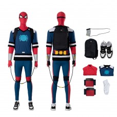 Spider-Man Freshman Year Cosplay Suit Peter Parker Jumpsuit
