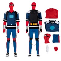Peter Parker Hoodie Spider-Man Freshman Year Cosplay Costume  