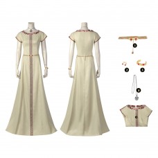 House of the Dragon Princess Rhaenyra Targaryen Dress Cosplay Costume Full Set