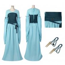The Lord of the Rings The Rings of Power Season 1 Dress Galadriel Cosplay Costume