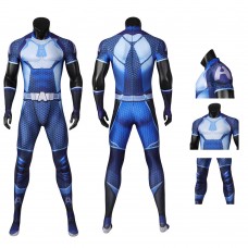 The Boys Cosplay Jumpsuit A-train Halloween Suit Full Set