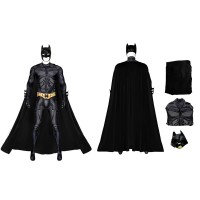 The Dark Knight Cosplay Jumpsuit Batman Halloween Suit Full Set  