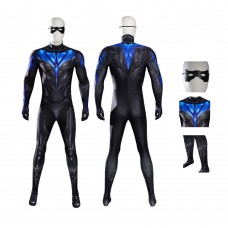 Titan Male Cosplay Costumes Nightwing Halloween Outfits