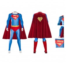 Superman Cosplay Costumes Superman 1978 Jeff East Version Jumpsuit