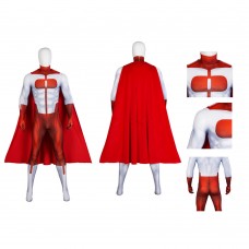 Omni-Man Male Cosplay Costumes Nolan Grayson Halloween Jumpsuit