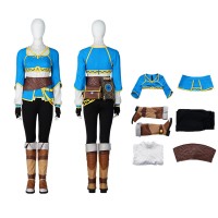 Princess Zelda Female Costumes The Legend Of Zelda Breath Of The Wild Cosplay Outfits  