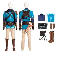 The Legend of Zelda Tears of the Kingdom Male Halloween Outfits Link Cosplay Costumes  