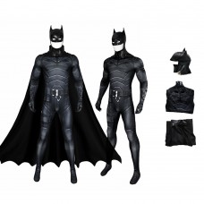 Bruce Wayne Male Cosplay Costumes New Batman 2022 Halloween Jumpsuit