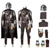 The Mandalorian Season 3 Cosplay Costumes Din Djarin High Quality Male Outfits  