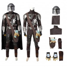 The Mandalorian Season 3 Cosplay Costumes Din Djarin High Quality Male Outfits