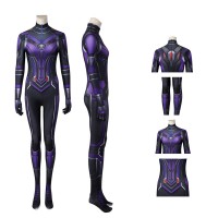 Cassie Lang Female Cosplay Uniform Ant-Man and The Wasp Quantumania Halloween Jumpsuit  